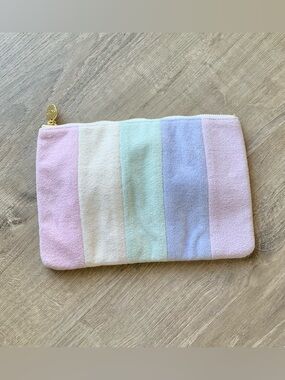 Stoney Clover Lane Terry Cloth Zippered Pouch OS